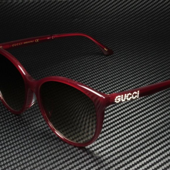Gucci Red 56mm Sunglasses